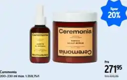 Matas Ceremonia Papaya Scalp Scrub tilbud