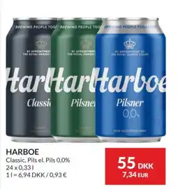 Nielsen's Discount Harboe Classic, Pils el. Pils 0,0% tilbud