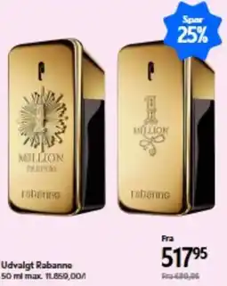 Matas Rabanne Million Parfum tilbud