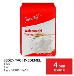 Nielsen's Discount Jeden Tag hvedemel tilbud