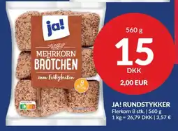 Nielsen's Discount Ja! mehrkorn brötchen tilbud