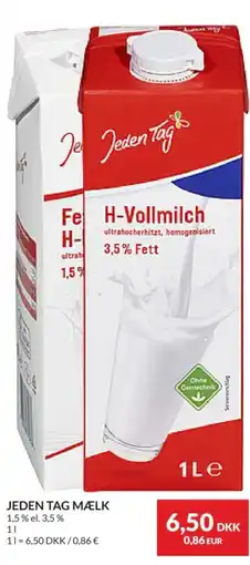 Nielsen's Discount Jeden Tag H-Vollmilch tilbud