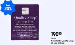 Matas New Nordic Quality Sleep tilbud