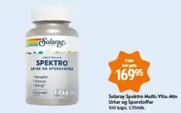 Matas Solaray Spektro Multi-Vita-Min tilbud