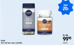 Matas Livol multi vitamin 50+ år tilbud