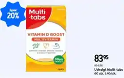 Matas Multi-tabs Vitamin D Boost Multivitamin tilbud