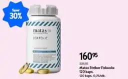 Matas Matas Striber Fiskeolie tilbud