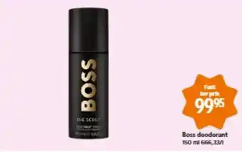 Boss deodorant