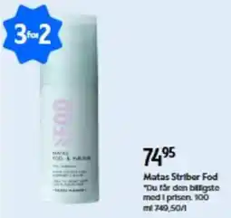 Matas Matas Striber Fod tilbud