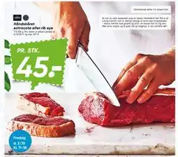 Bilka Håndskåret entrecote eller rib eye tilbud