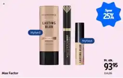 Matas Max Factor Lasting Blur tilbud