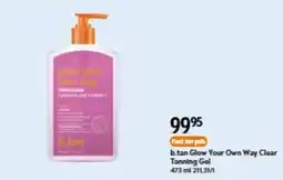 Matas b.tan Glow Your Own Way Clear Tanning Gel tilbud