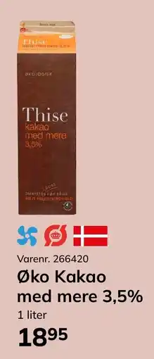 Dagrofa Food Service Thise Øko Kakao tilbud
