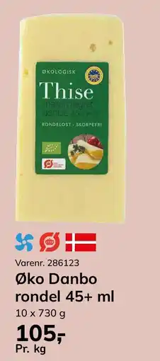 Dagrofa Food Service Øko Danbo rondel tilbud
