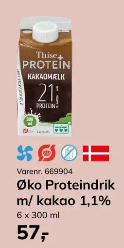 Dagrofa Food Service Øko Proteindrik m/ kakao 1,1% tilbud