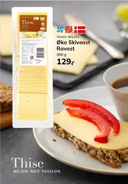 Dagrofa Food Service Thise øko skiveost ravost tilbud
