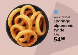 Dagrofa Food Service Løgringe ølpanerede tynde tilbud