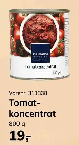 Dagrofa Food Service Kokkens Tomatkoncentrat tilbud