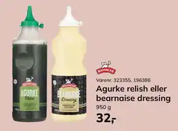Dagrofa Food Service Bahncke agurke relish eller bearnaise dressing tilbud