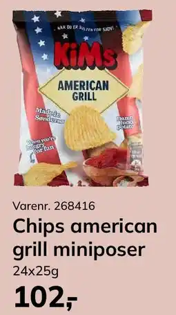 Dagrofa Food Service Kims american grill miniposer tilbud