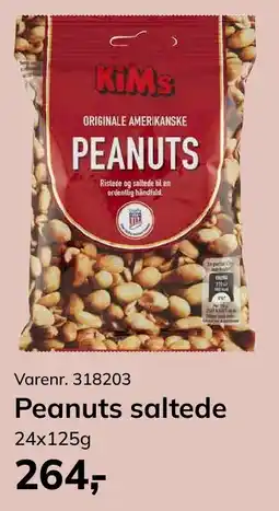 Dagrofa Food Service Kims Peanuts tilbud