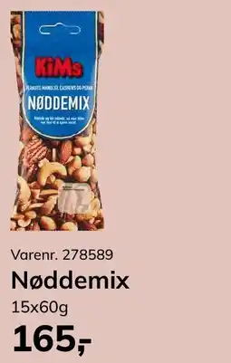 Dagrofa Food Service Kims Nøddemix tilbud