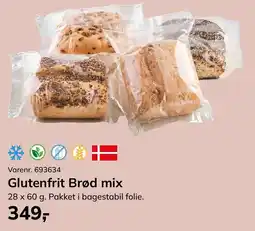 Dagrofa Food Service Glutenfrit Brød mix tilbud