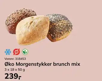 Øko Morgenstykker brunch mix