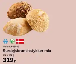 Dagrofa Food Service Surdejsbrunchstykker mix tilbud