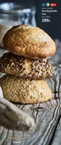 Dagrofa Food Service Mette Munk Surdejsbolle mix tilbud