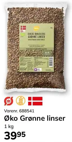 Dagrofa Food Service Øko Grønne linser tilbud