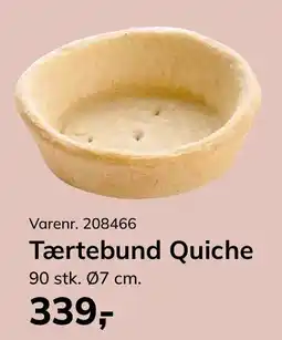 Dagrofa Food Service Tærtебund Quiche tilbud