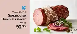 Dagrofa Food Service Spegepølse Hammel i skiver tilbud