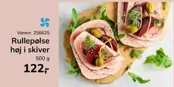 Dagrofa Food Service Rullepølse høj i skiver tilbud