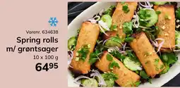 Dagrofa Food Service Spring rolls m/ grøntsager tilbud
