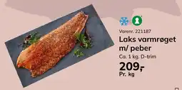 Dagrofa Food Service Laks varmrøget m/ peber tilbud