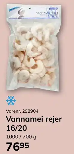 Dagrofa Food Service Sepio Vannamei rejer tilbud