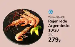 Dagrofa Food Service Rejer røde Argentinske tilbud