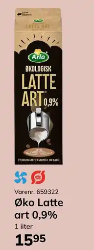 Dagrofa Food Service Arla Øko Latte art 0,9% tilbud