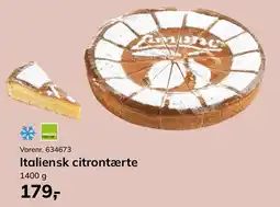 Dagrofa Food Service Limoncita italiensk citrontærte tilbud