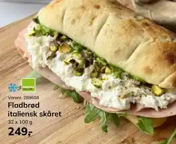 Dagrofa Food Service Panesco Fladbrød italiensk skåret tilbud