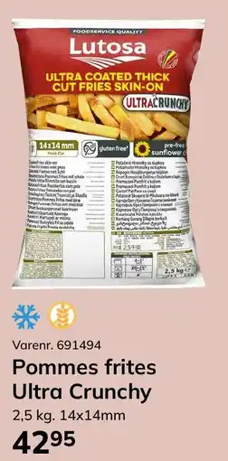 Dagrofa Food Service Lutosa Pommes frites Ultra Crunchy tilbud