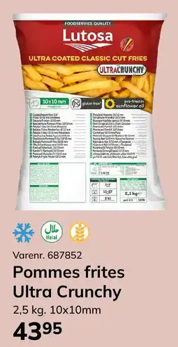 Dagrofa Food Service Lutosa Pommes frites Ultra Crunchy tilbud