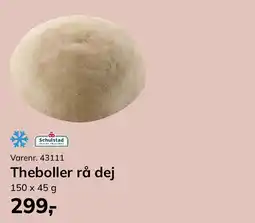 Dagrofa Food Service Schulstad theboller rå dej tilbud