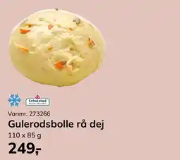 Dagrofa Food Service Schulstad Gulerodsbolle rå dej tilbud