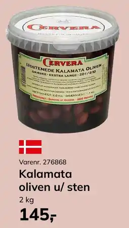 Dagrofa Food Service Cervera Kalamata oliven u/ sten tilbud
