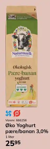Dagrofa Food Service Naturmælk Øko Yoghurt pære/banan tilbud