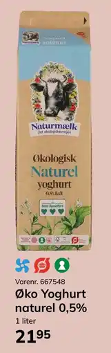 Dagrofa Food Service Naturmælk Øko Yoghurt naturel tilbud