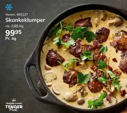 Dagrofa Food Service Danish Crown Tender Pork Skankeklumper tilbud
