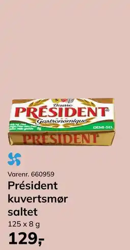 Dagrofa Food Service Président kuvertsmør saltet tilbud